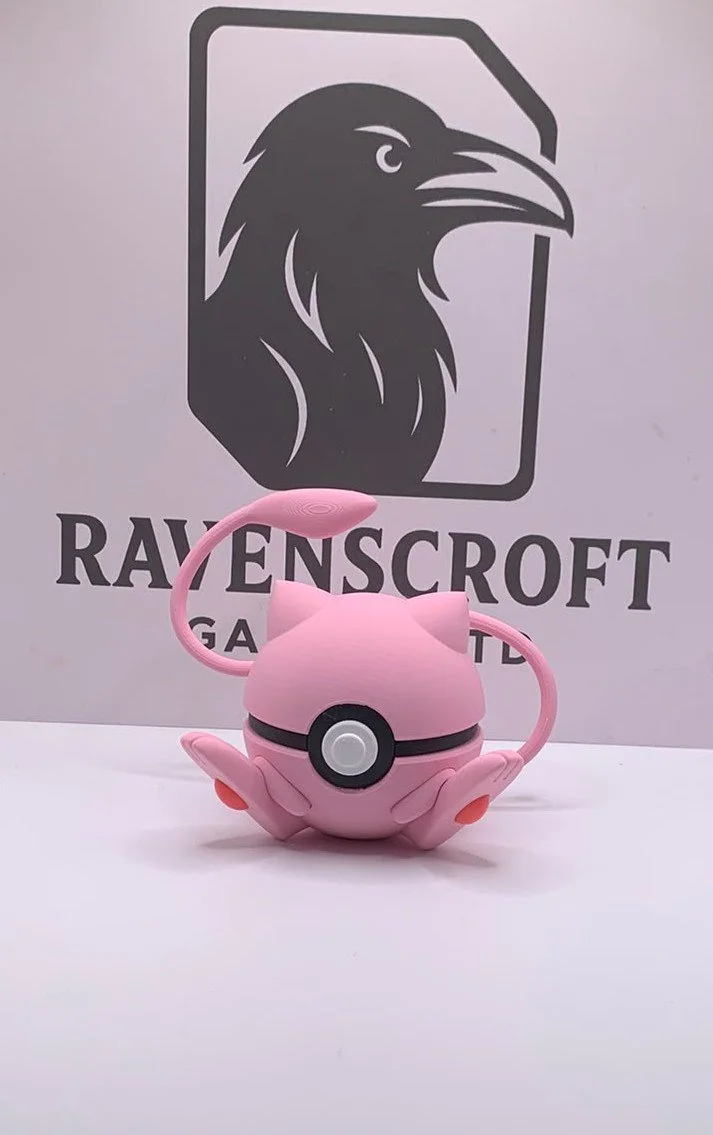 Mew  Character Ball | 3D Printed Display Collectable