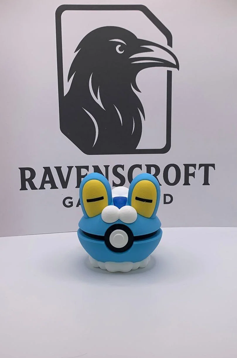 Froakie  Character Ball | 3D Printed Display Collectable