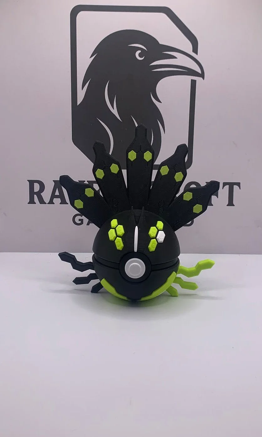 Zygarde 50 Percent  Character Ball | 3D Printed Display Collectable