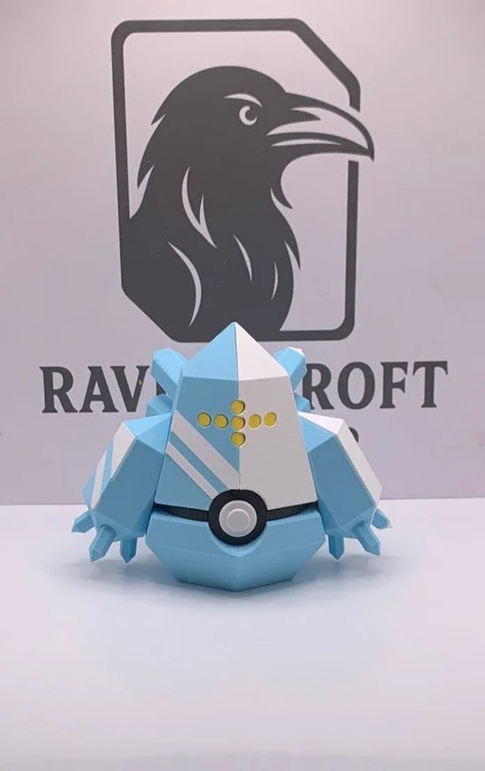 Regice  Character Ball | 3D Printed Display Collectable