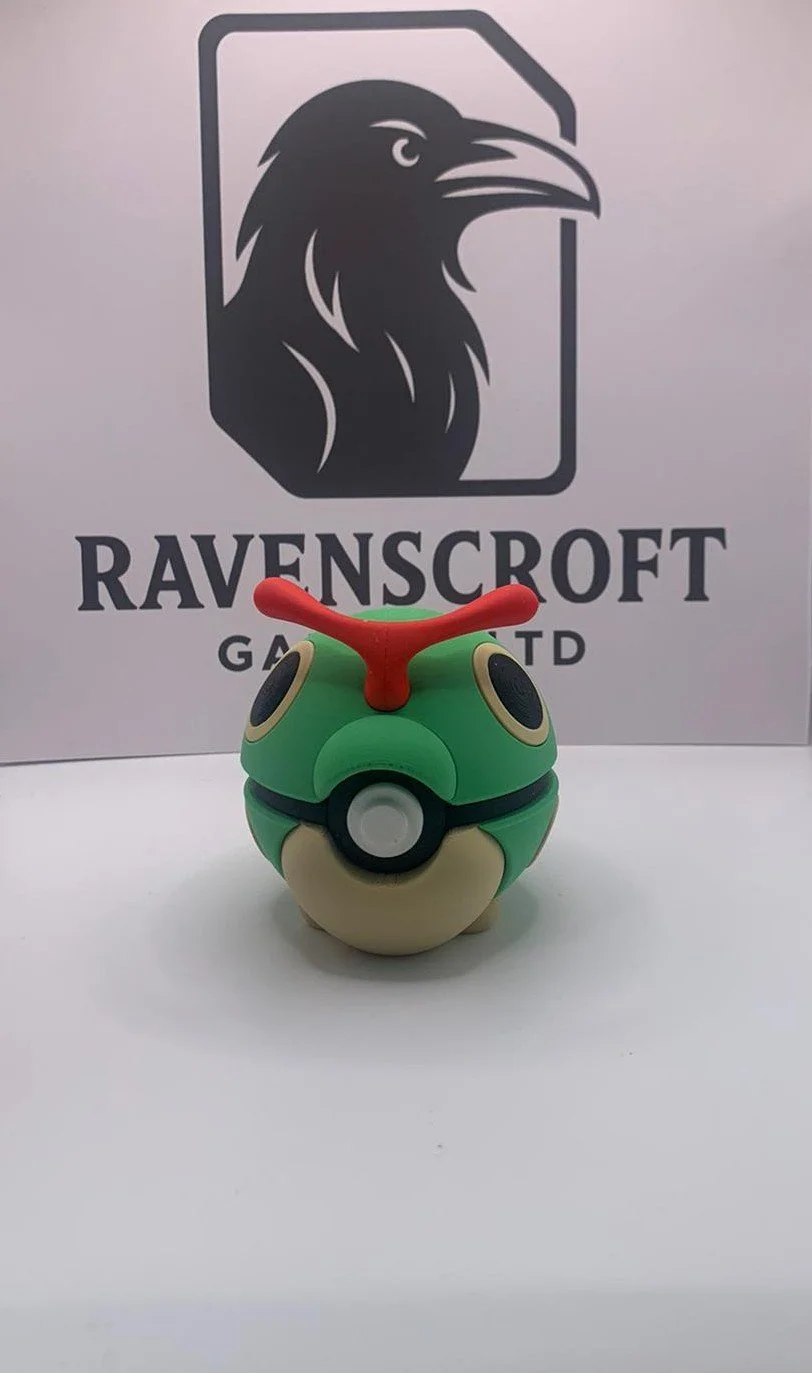3D-Printed Caterpie Ball