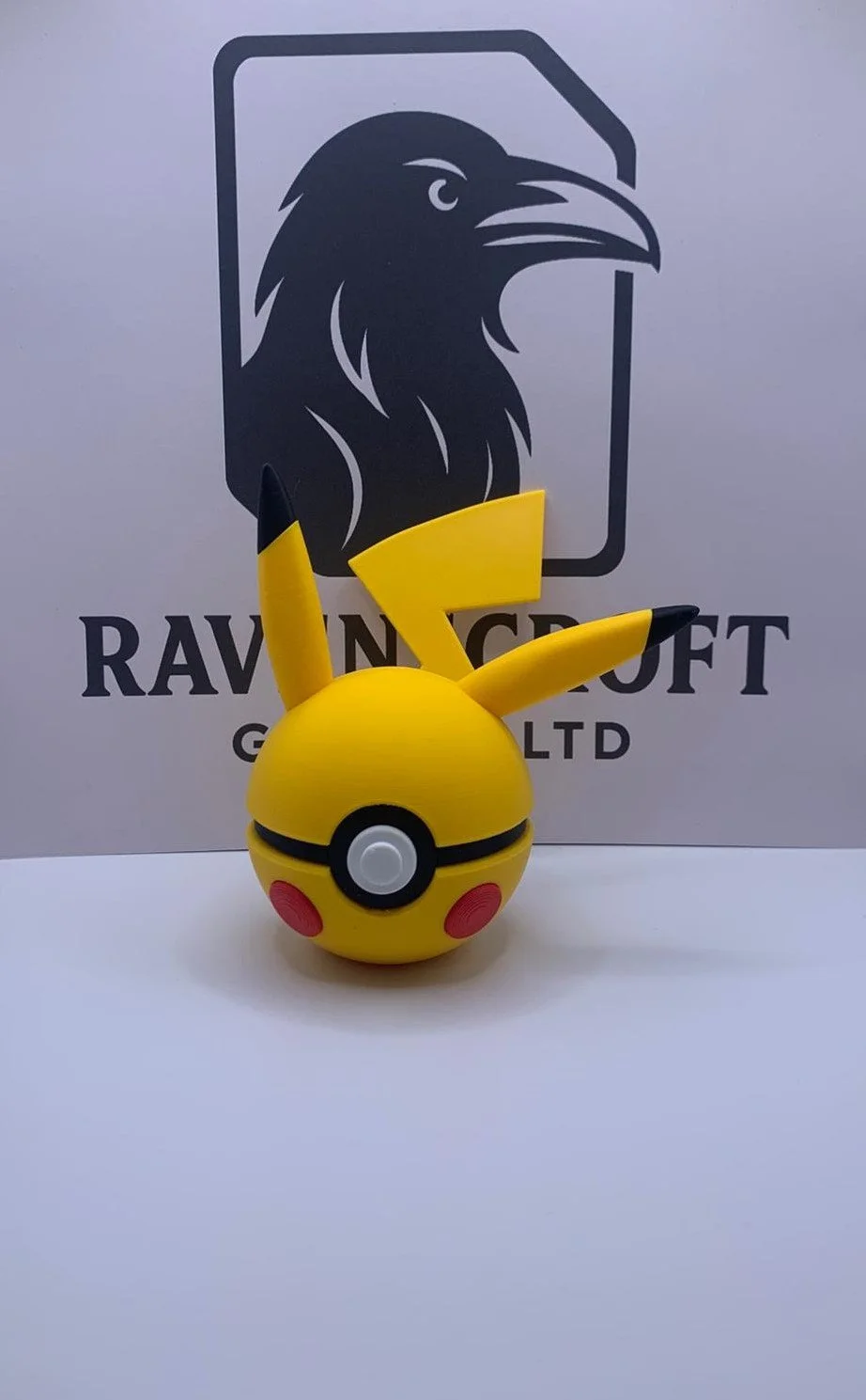 Pikachu Character Ball | 3D Printed Display Collectable