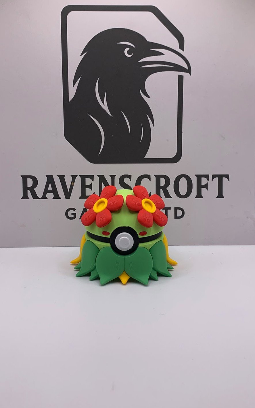 Bellossom Character Ball | 3D Printed Display Collectable