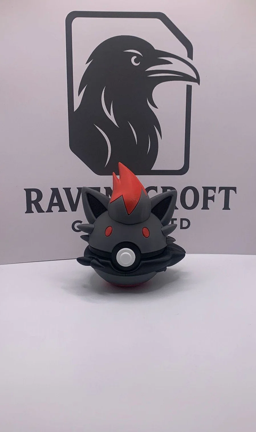 Zorua Character Ball | 3D Printed Display Collectable