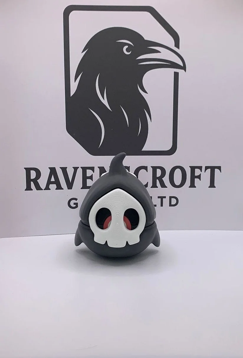 Duskull Character Ball | 3D Printed Display Collectable