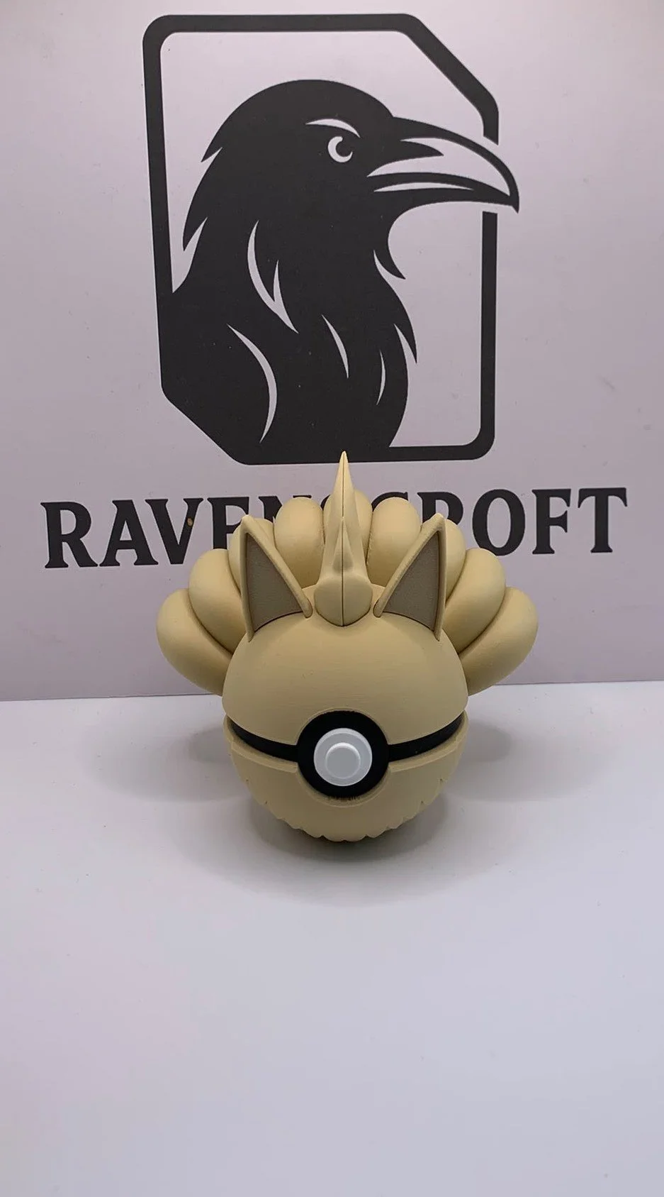 Ninetails  Character Ball | 3D Printed Display Collectable