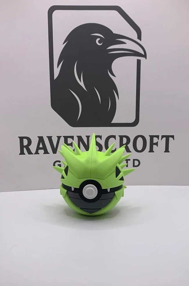 Tyranitar Character Ball | 3D Printed Display Collectable