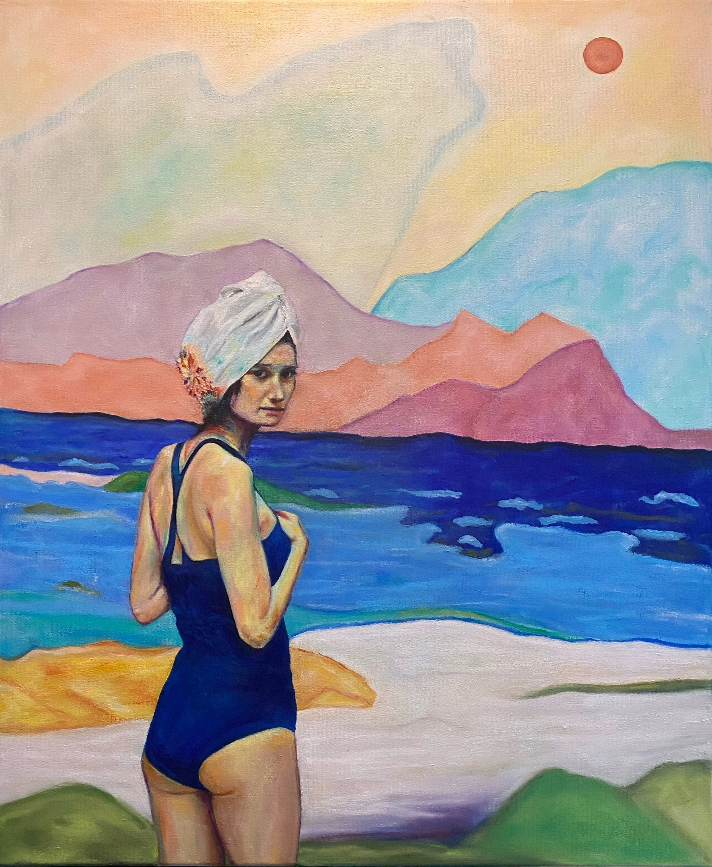 Mona | 50 x 60 cm | Ölfarbe auf Leinwand