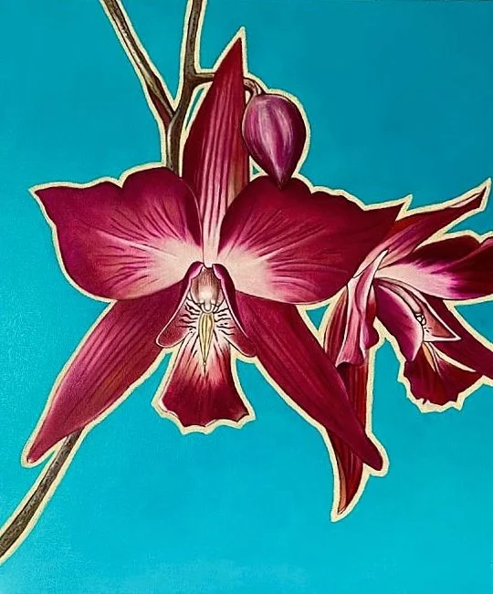 Kiss | 50 x 60 cm | Ölfarbe auf Leinwand