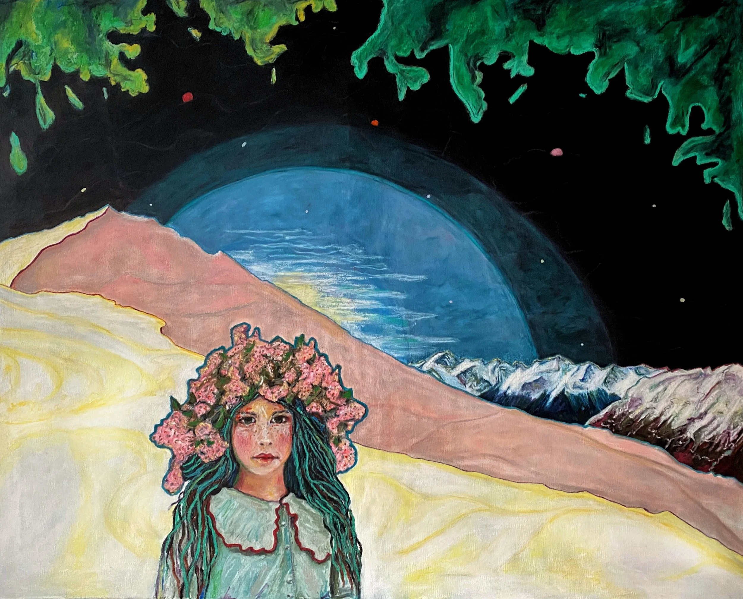 belive | 100 x 80 cm | Ölfarbe auf Leinwand