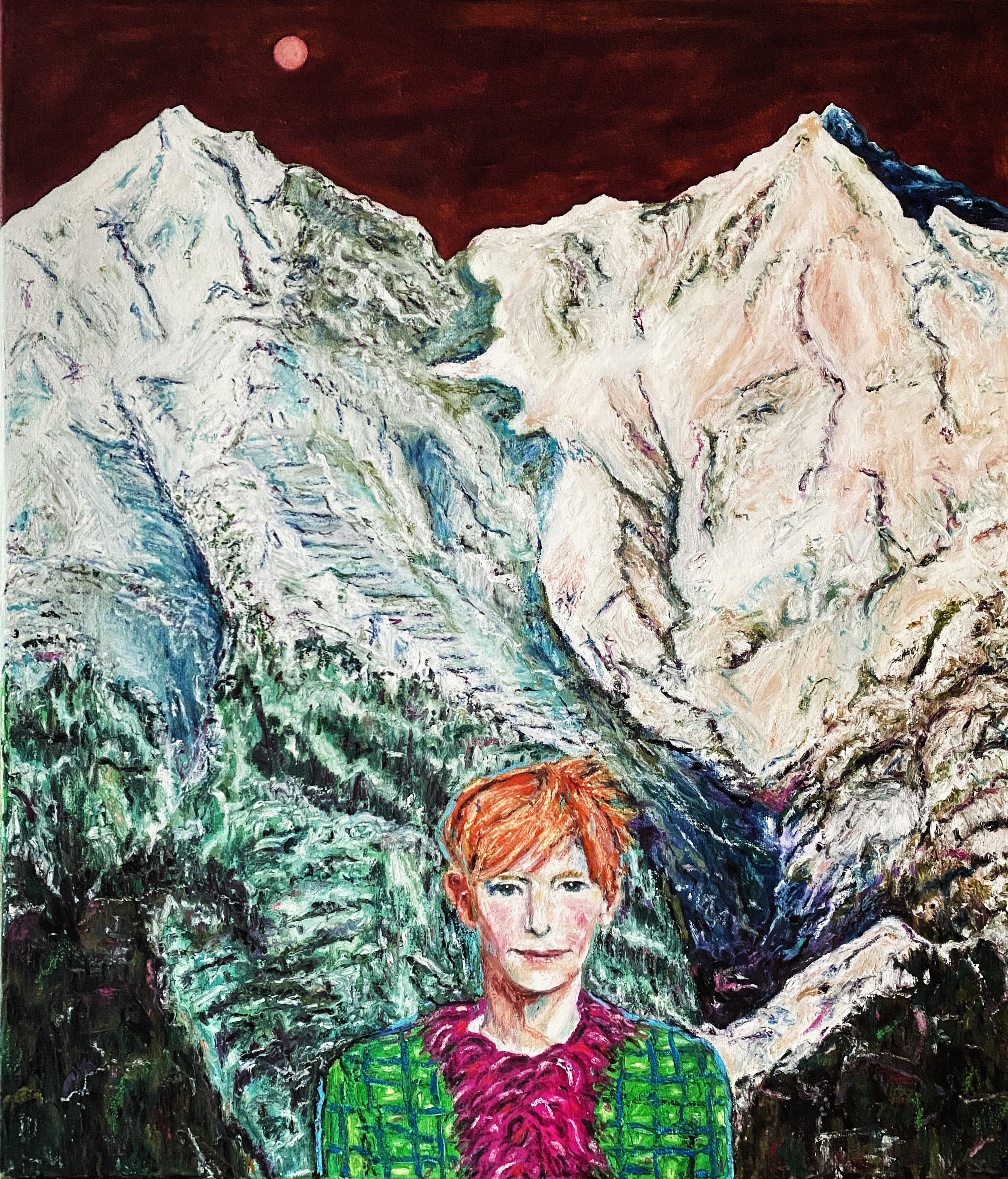 difficult times | 50 x 60 cm | Ölfarbe auf Leinwand