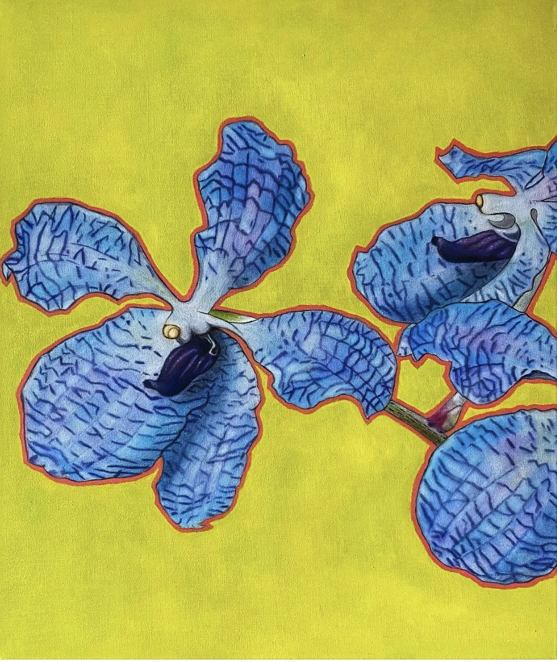 Pax | 50 x 60 cm | Ölfarbe auf Leinwand