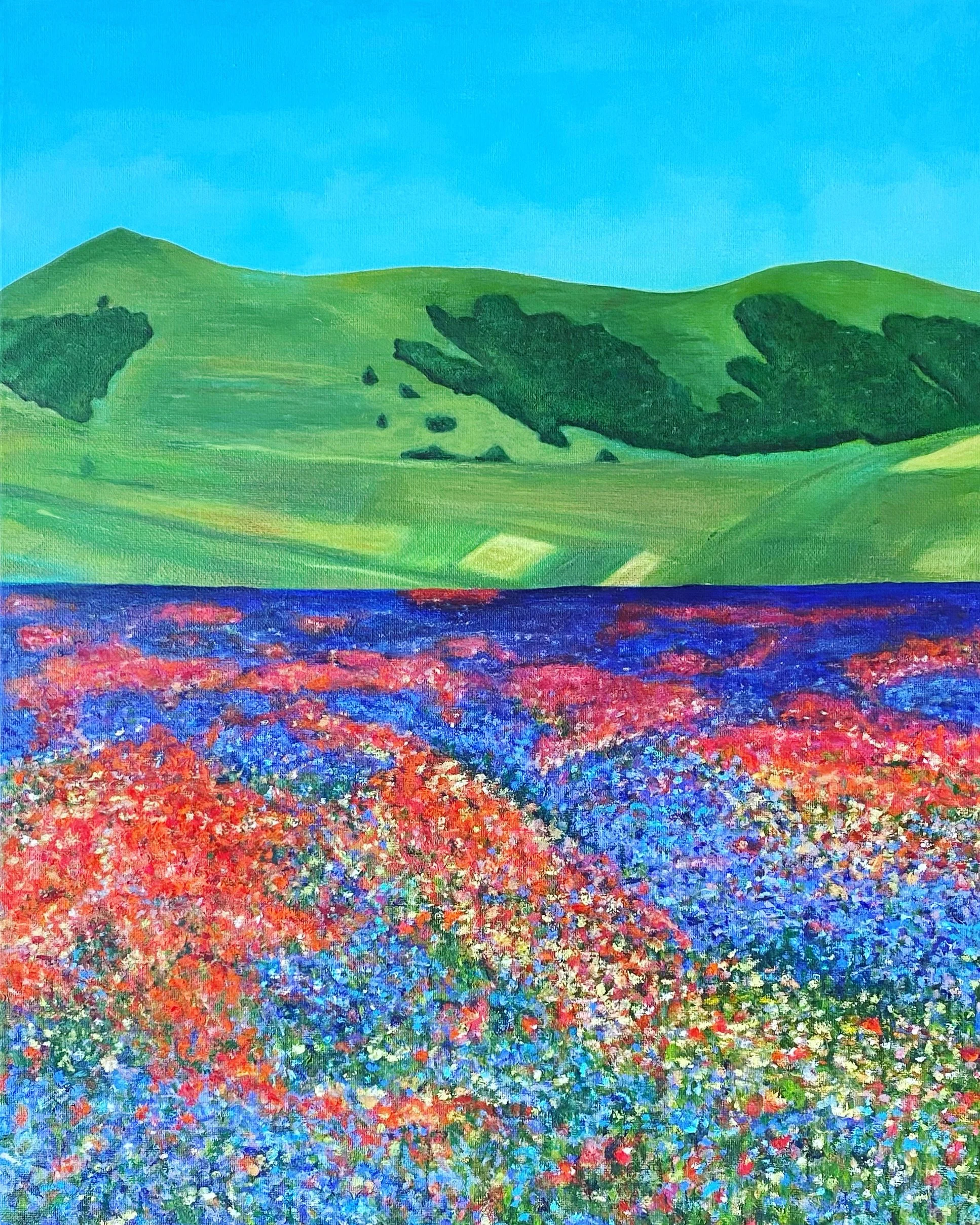 Landscape IV | 50 x 40 cm | Acrylfarbe auf Leinwand