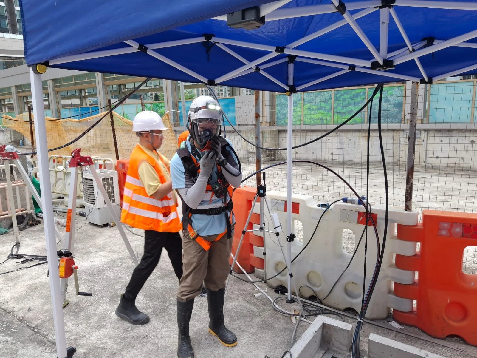 密閉空間作業合資格人士, 風險評估, 強制通風, 緊急應變措施, 個人防護裝備