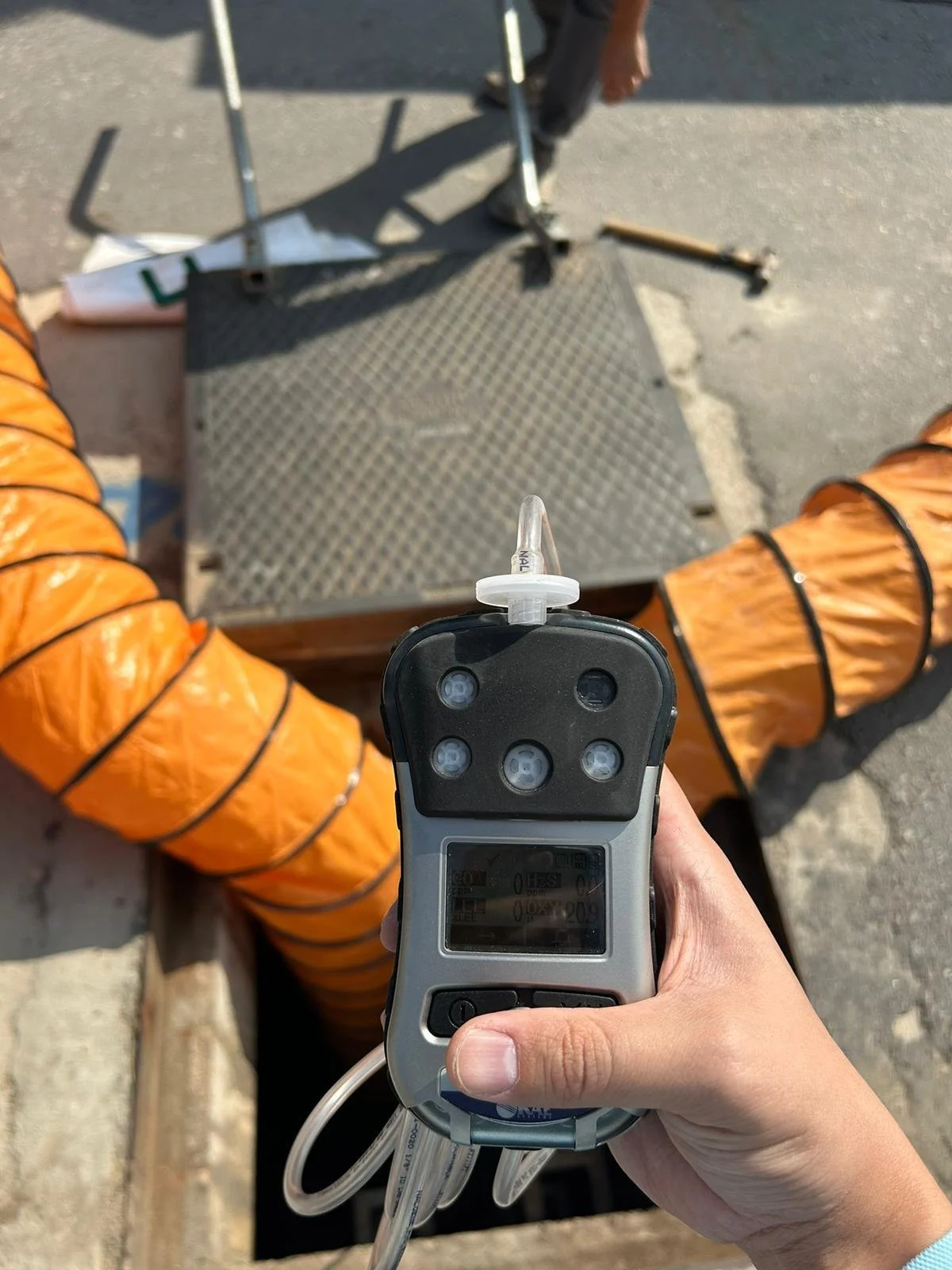 密閉空間工作氣體測試