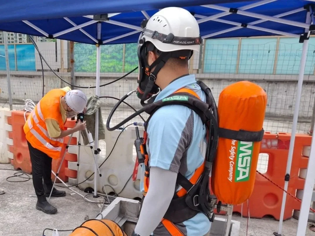 密閉空間核准工人