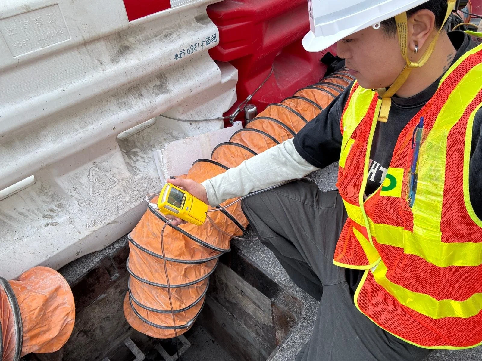 密閉空間工作氣體測試