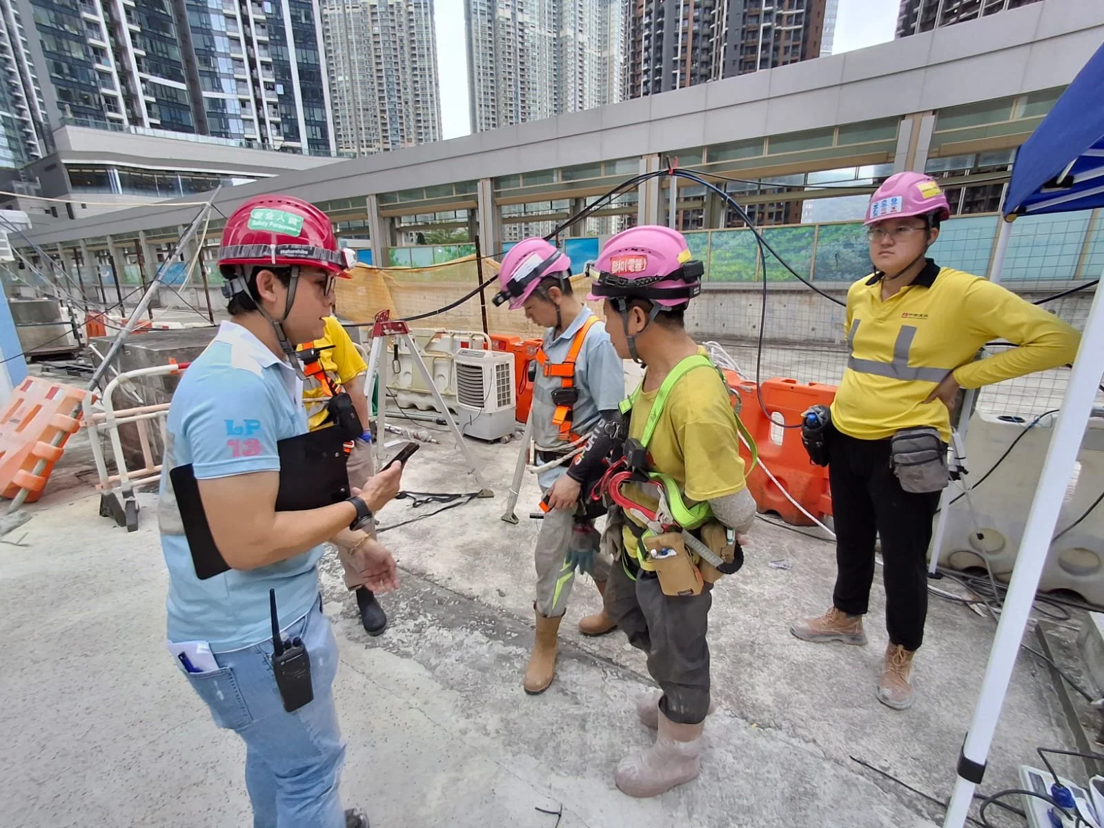 密閉空間工作開工前訓練