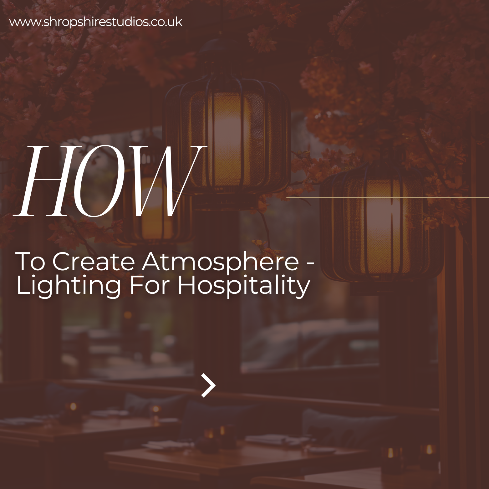 Lighting for Hospitality  How to Create Atmosphere