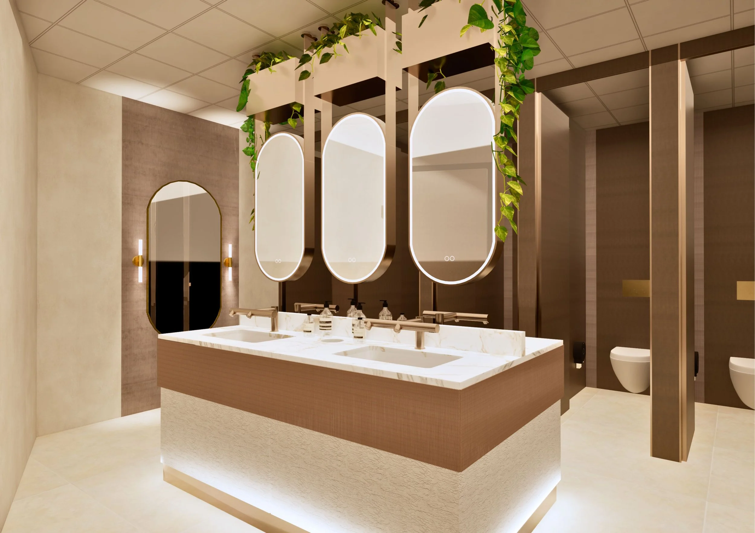Commercial WC design