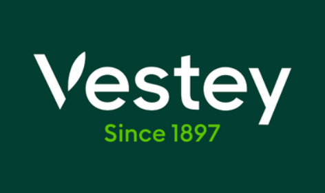 Vestey logo with the text 'Since 1897' on a dark green background.