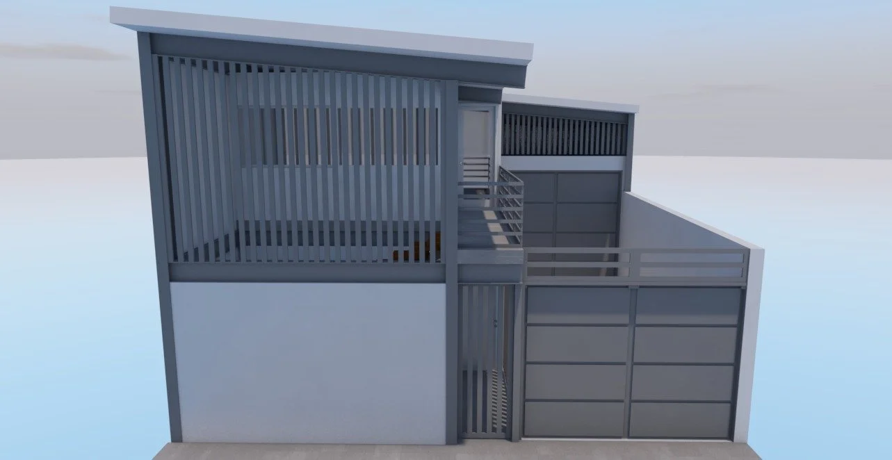 Bodega industrial con doble altura y circulación de vientos cruzados