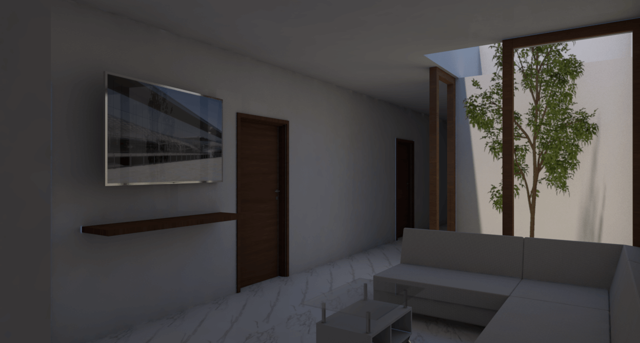 interior elegante y climatizado naturalmente