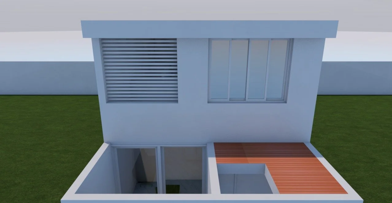 diseño de celosia función ventilación por vientos cruzados