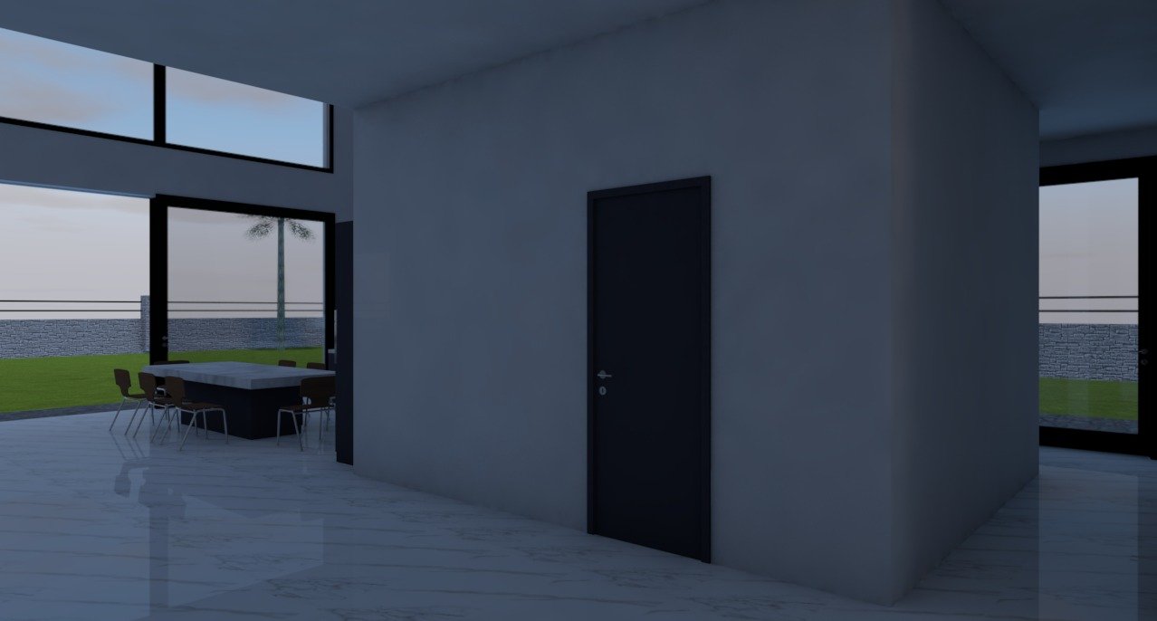 iluminación natural casa americana