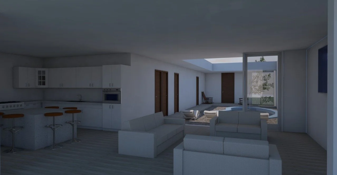 Area social villa de campo