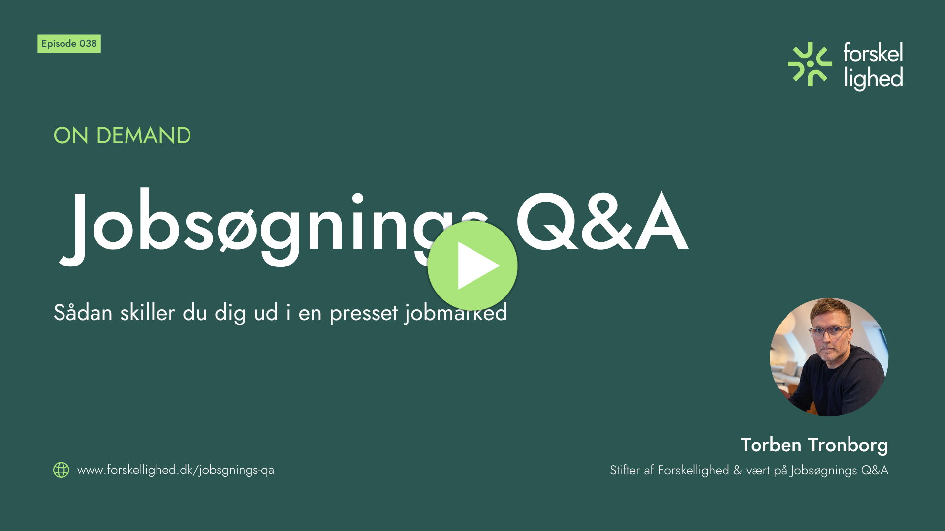 Sådan skiller du dig ud i en presset jobmarked