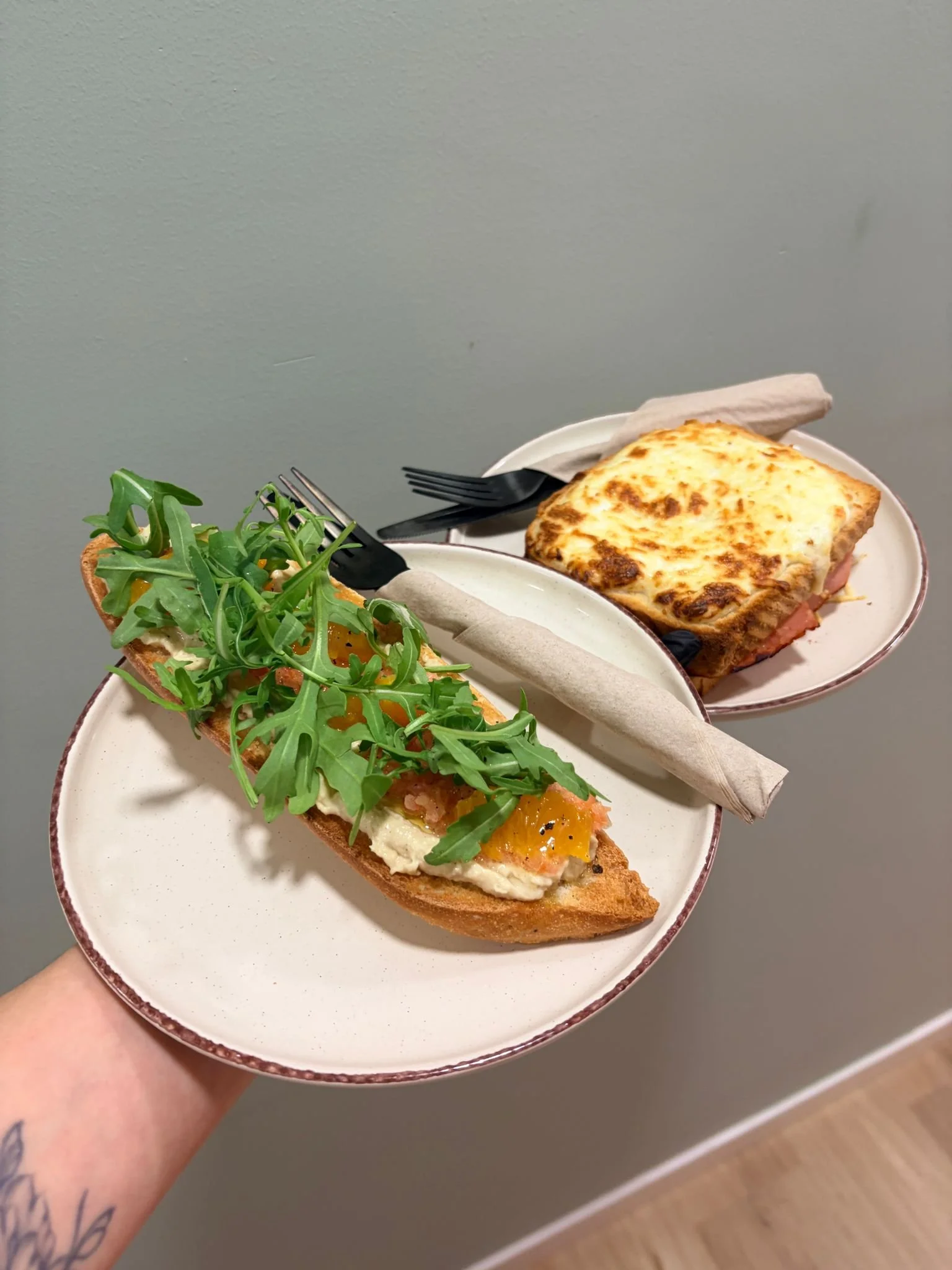 Tostadas y bocadillos