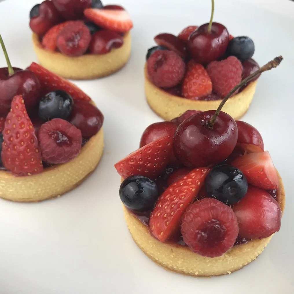 Tarta de frutos rojos
