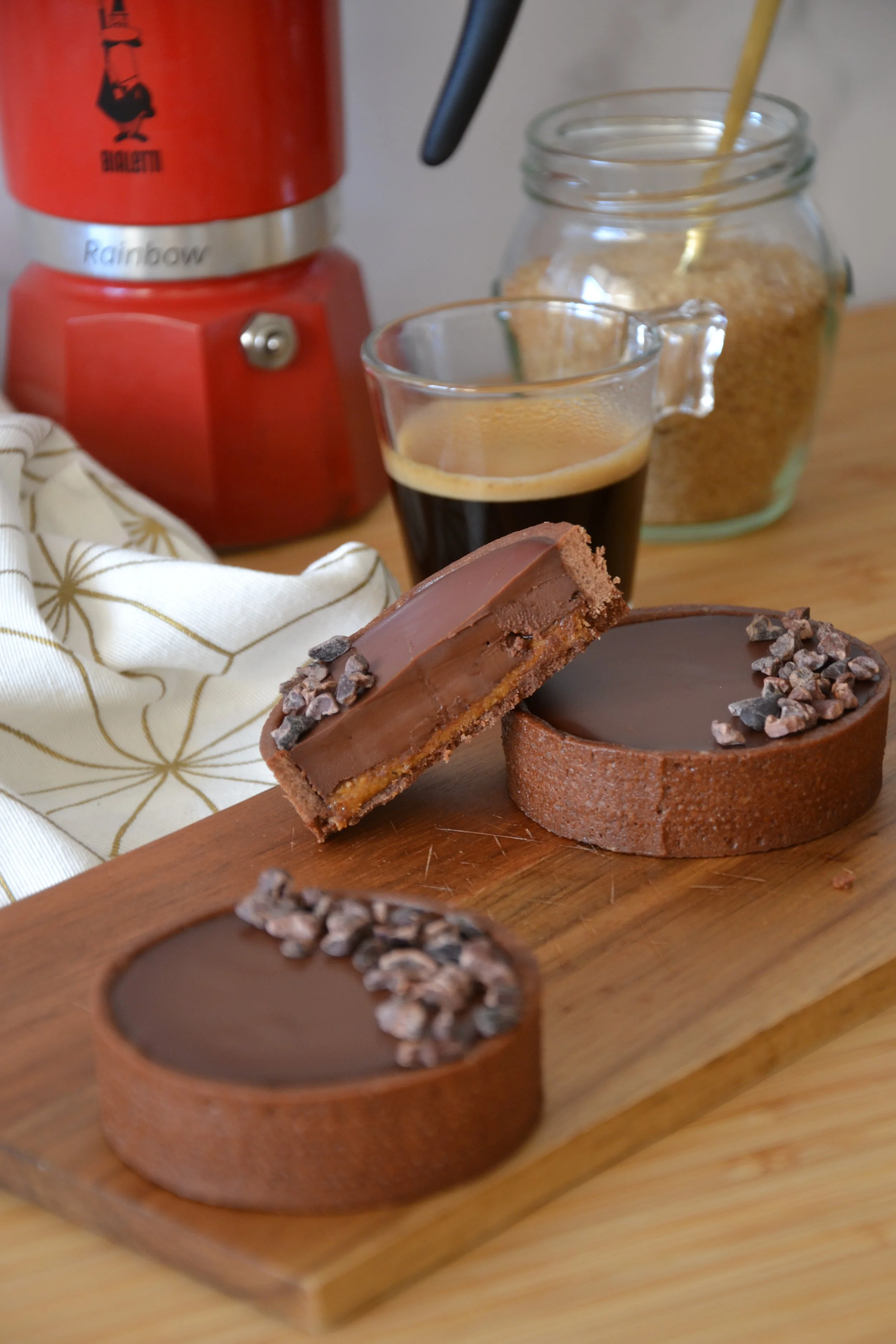 Tarta chocolate praliné