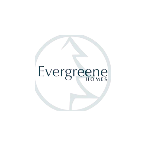 Evergreen Home logo with a stylized pine tree inside a circle