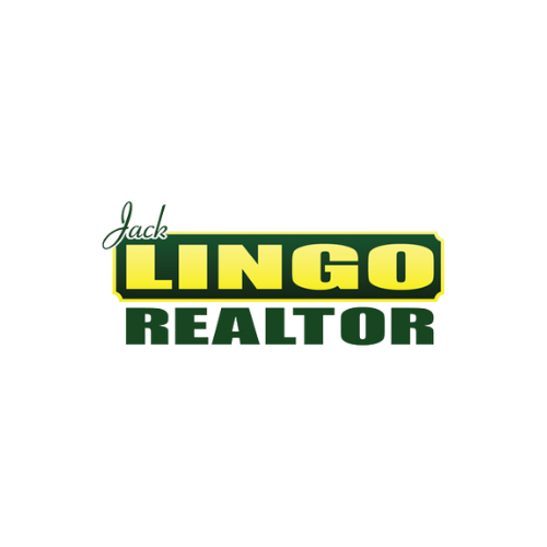 Logo for Lingo Reator, with bold yellow and green text on a black background and purple elements.
