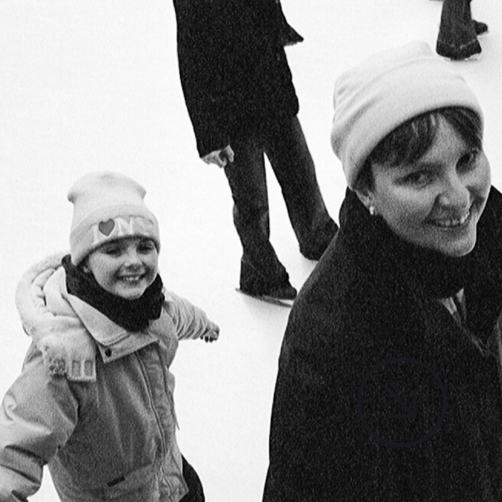 founder megan grace with her mum, this was the trip that inspired megan to get into photography and ultimately led her to open the space mcr, a creative studio and photography space in north manchester