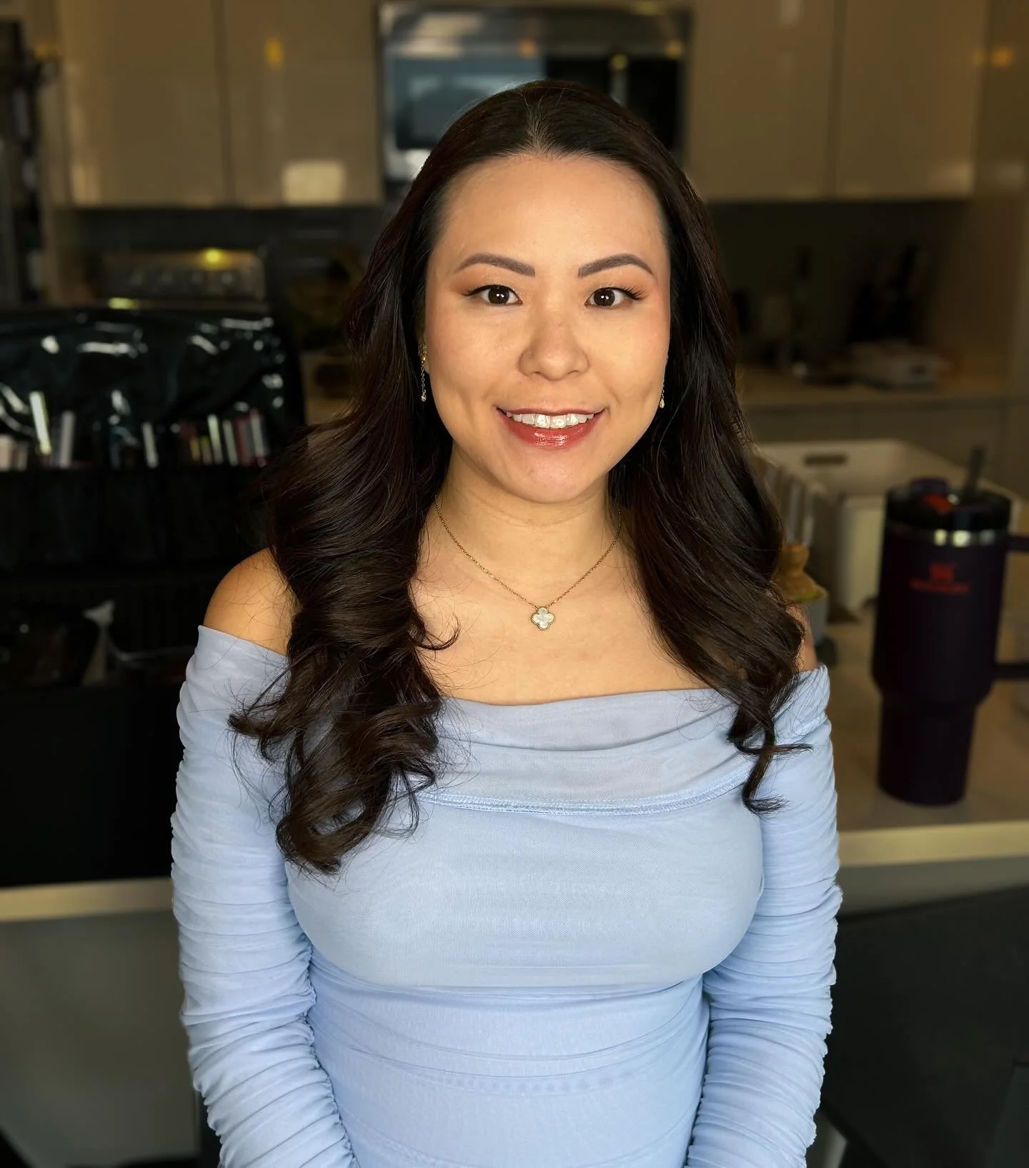 I had the pleasure of working with this client for her wedding, and it was such an honor to glam her again for her baby shower last weekend. Being trusted for life&rsquo;s biggest moments is truly a blessing.

✨ Hair &amp; Makeup by me
📍 Boston &amp