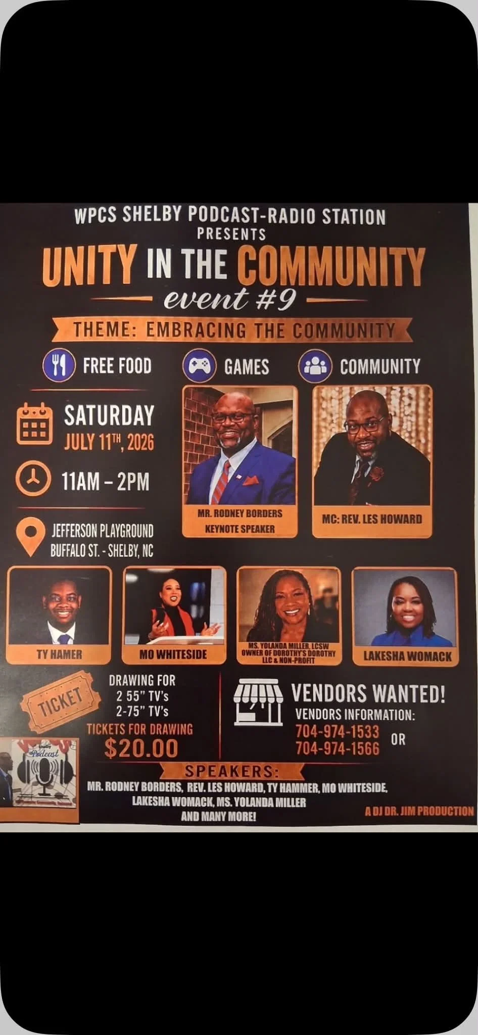Unity in the Community