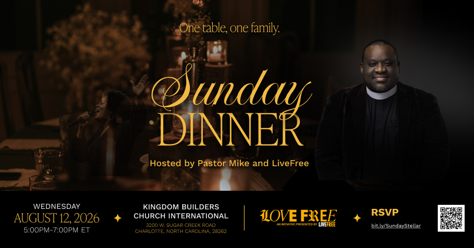 Sunday Dinner with Pastor Michael McBride