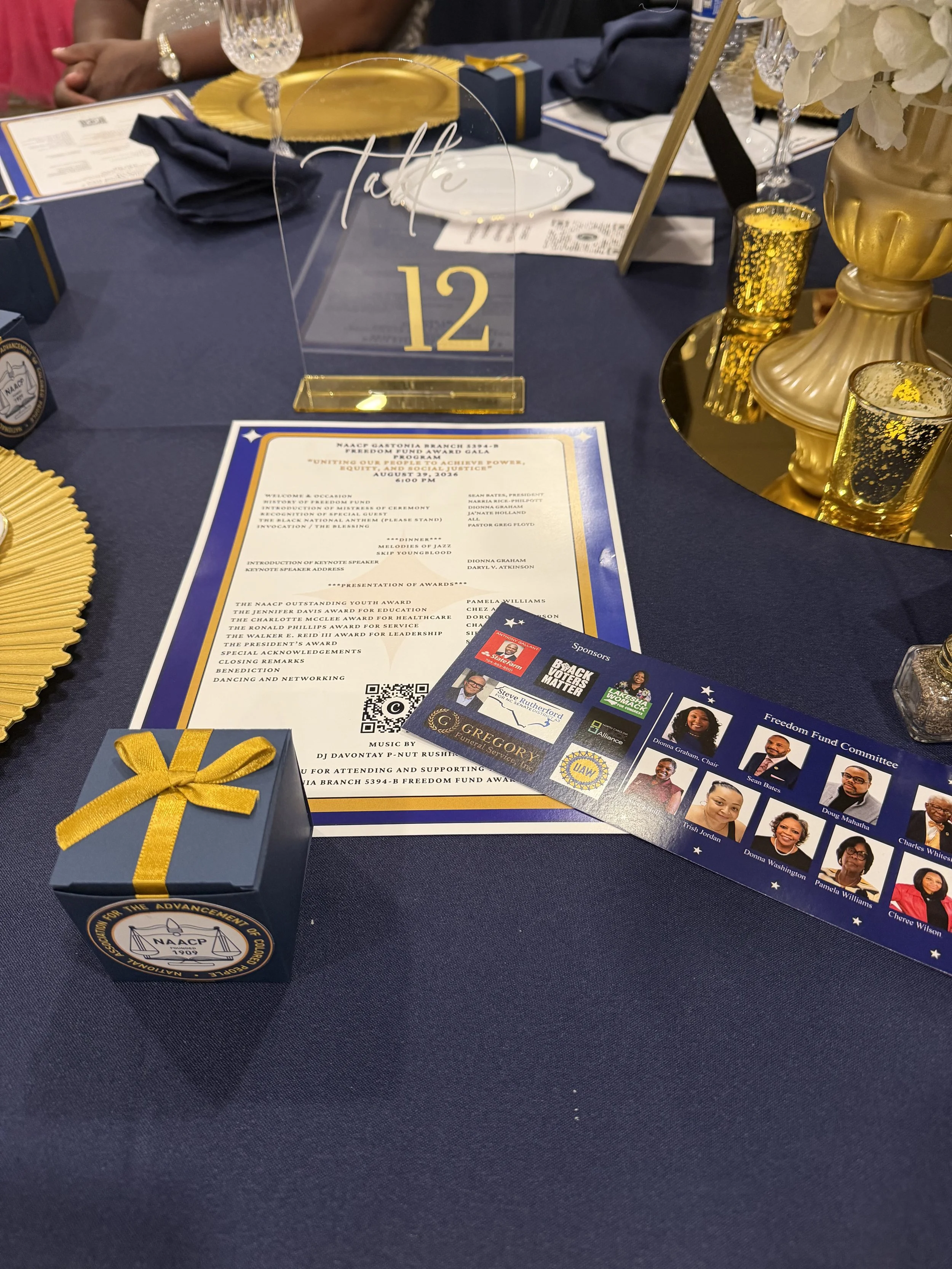 Gaston County NAACP 2nd Annual Freedom Fund Gala