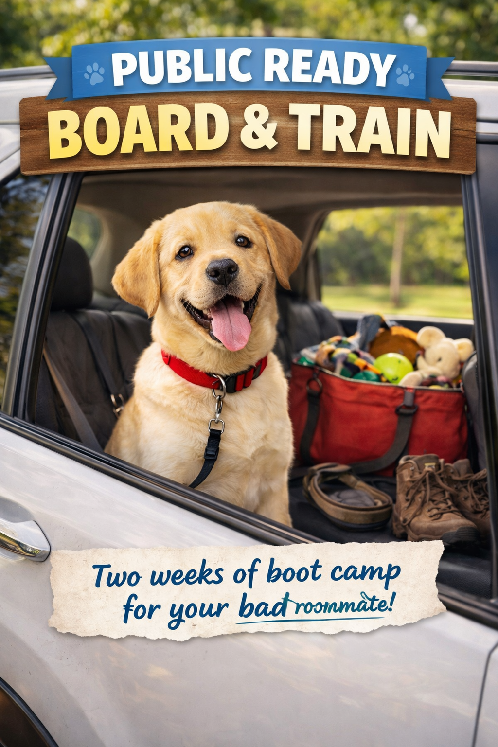 2 Week - Dog Board & Train