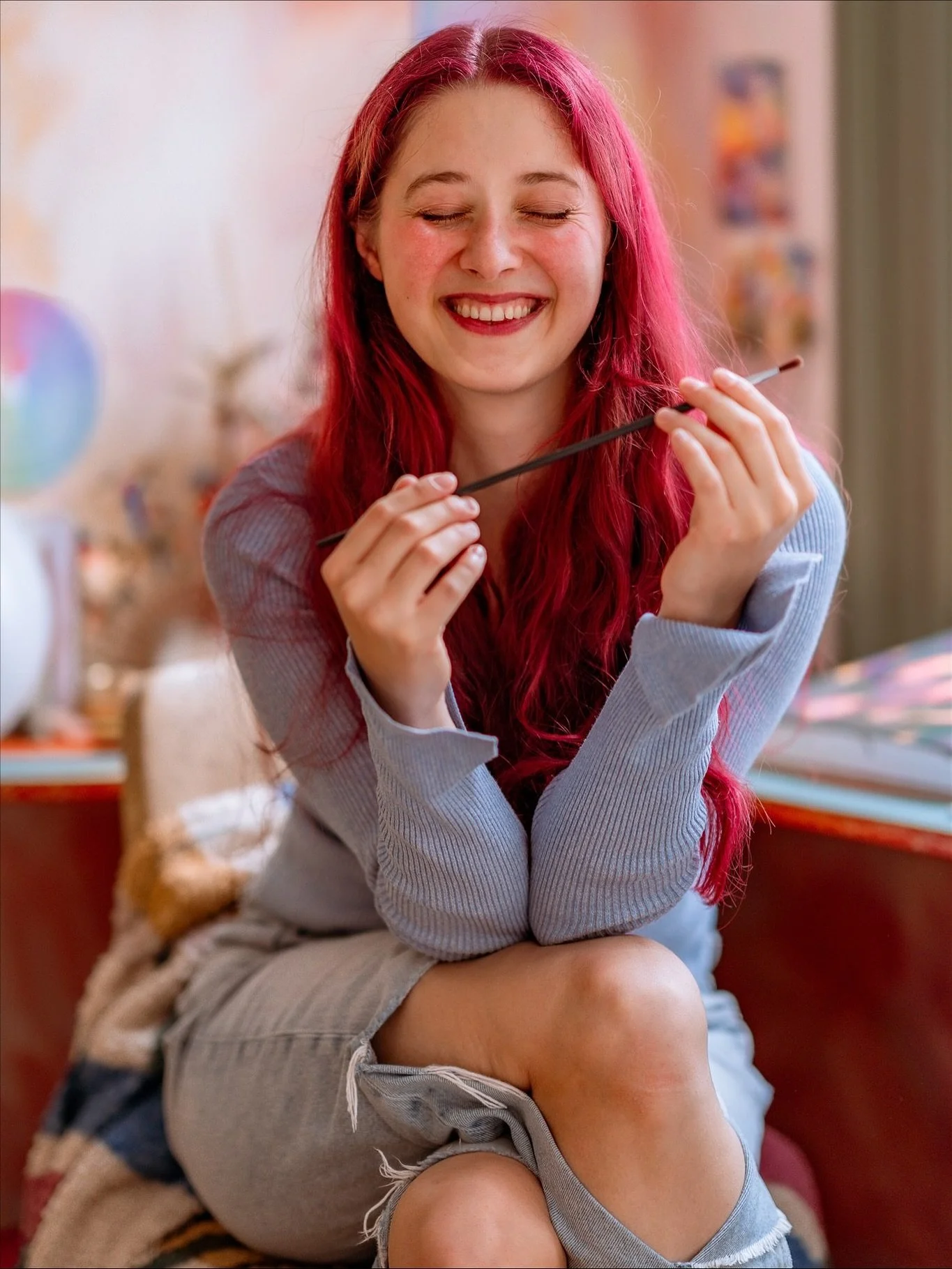 The most colourful shoot I&rsquo;ve ever done - and I absolutely loved it.

Even though I usually gravitate towards a more monochromatic style in my clothes and home, this session completely won me over. The colours, the energy, the atmosphere - ever