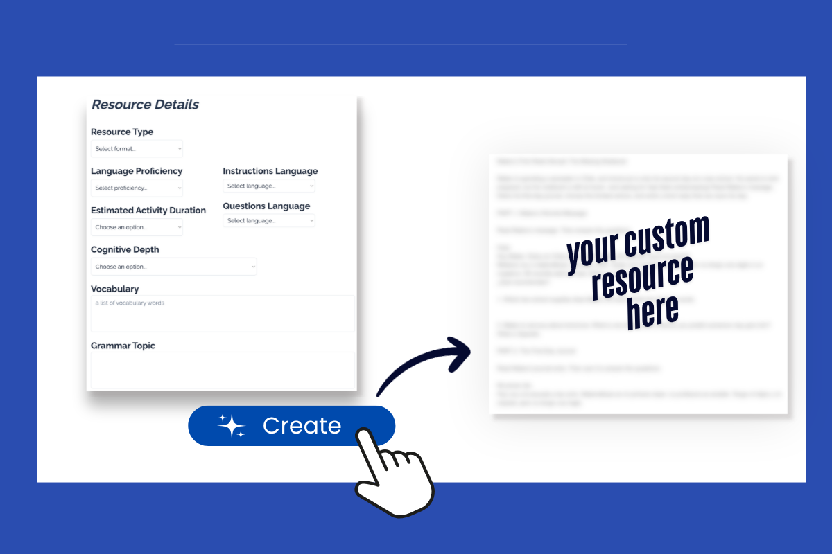 graphic showing a form changing to a custom resource