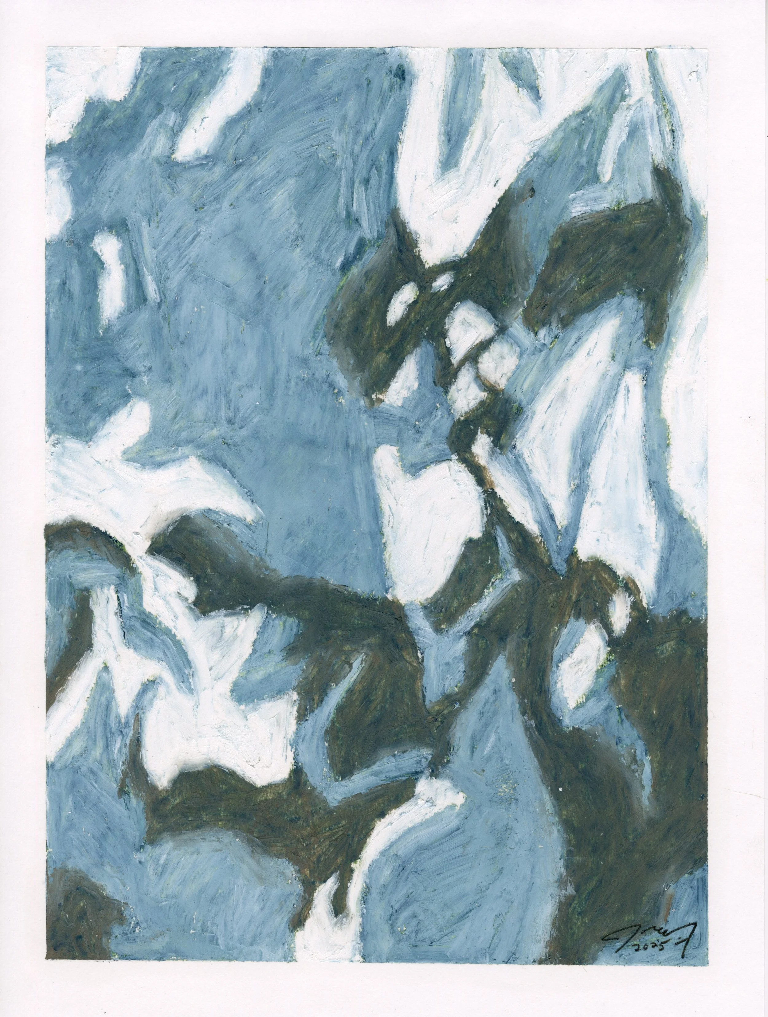 Meditations: White Orchid V