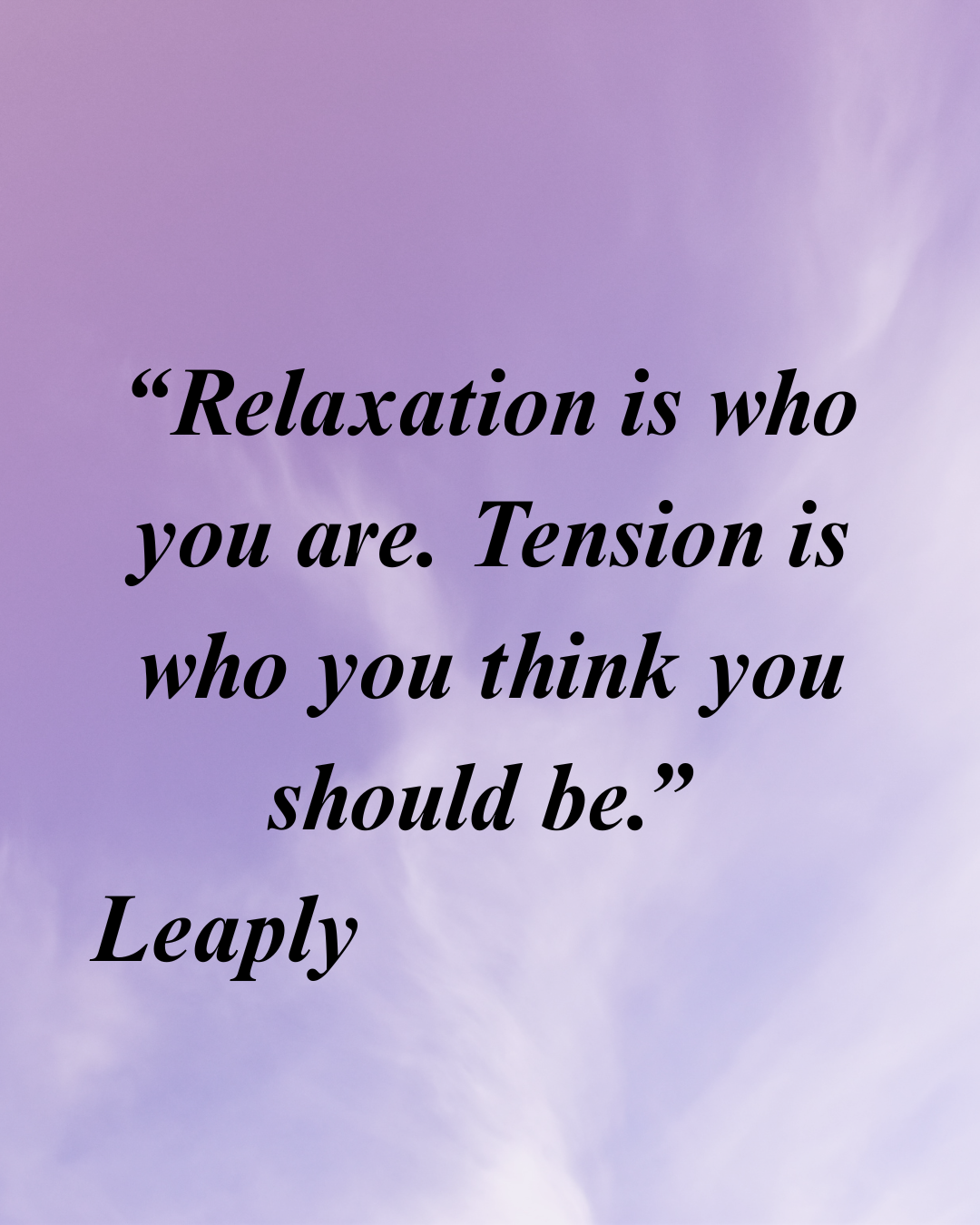 Leaply Mind Wellness quote