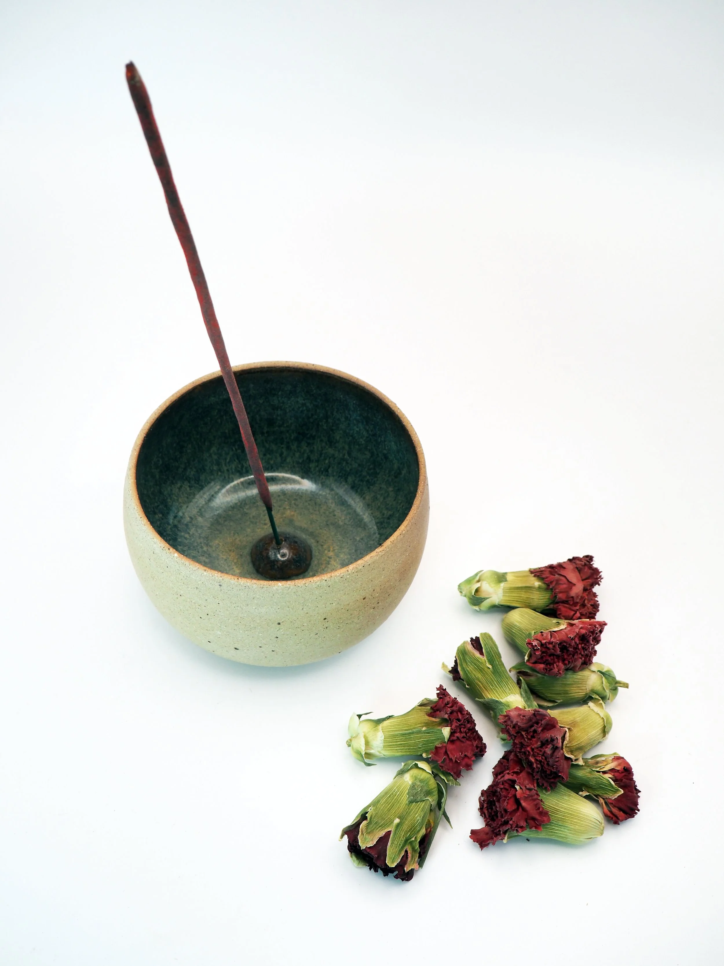Ceramic Bowl Incense Holder