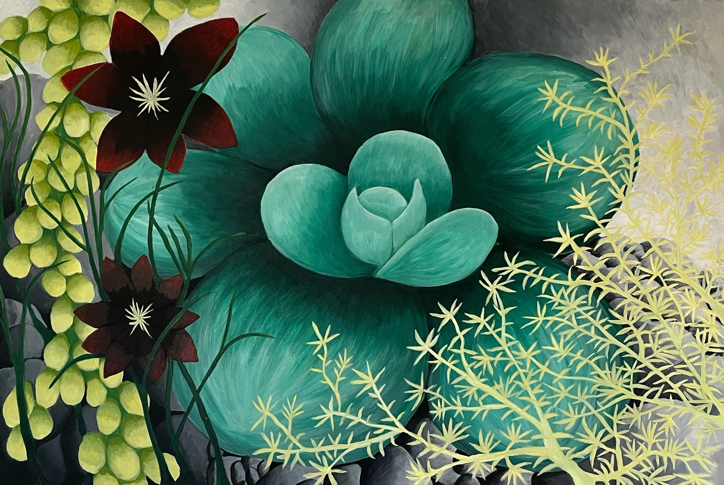 Survival Succulents 8X10 Print