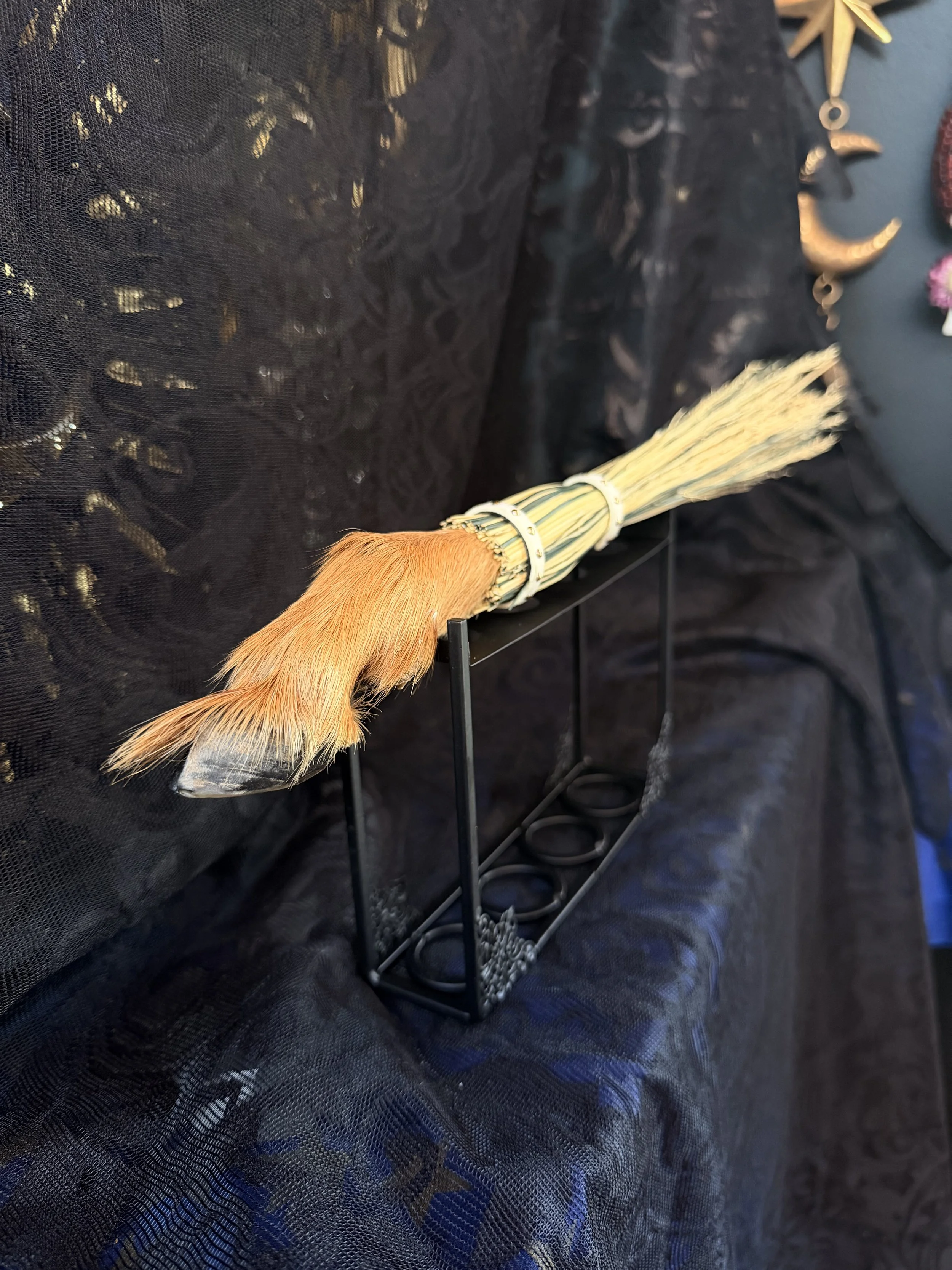 Hoof Broom Brown