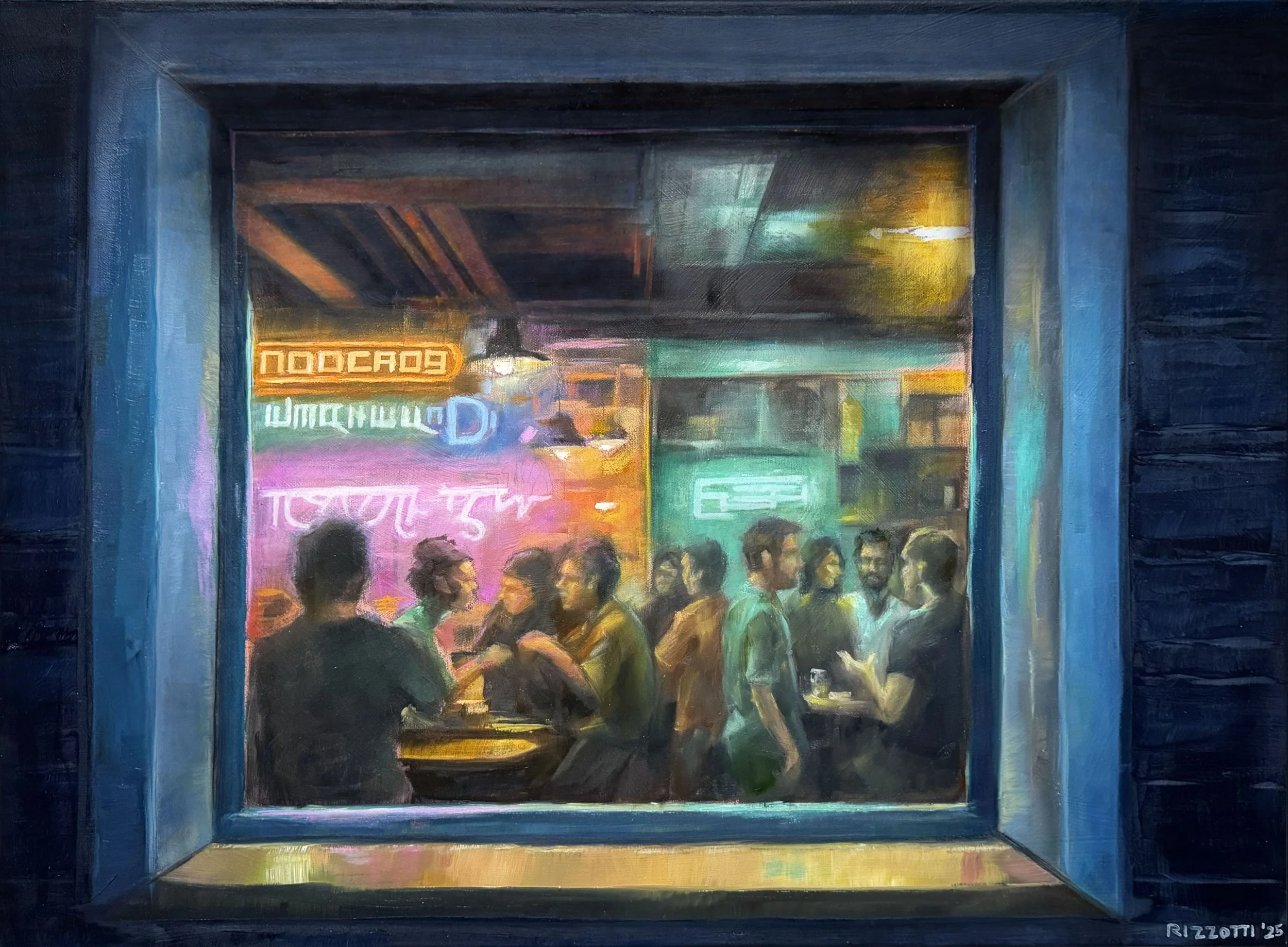 Windows 02 - 80 x 60 cm - Oil on Canvas